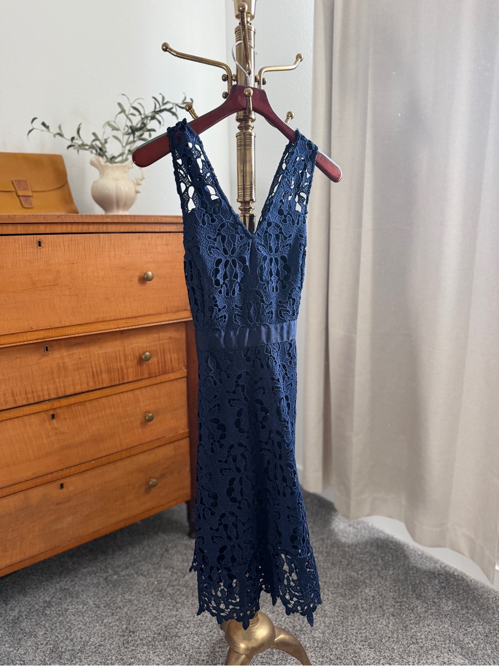 Banana Republic Navy Cocktail Dress